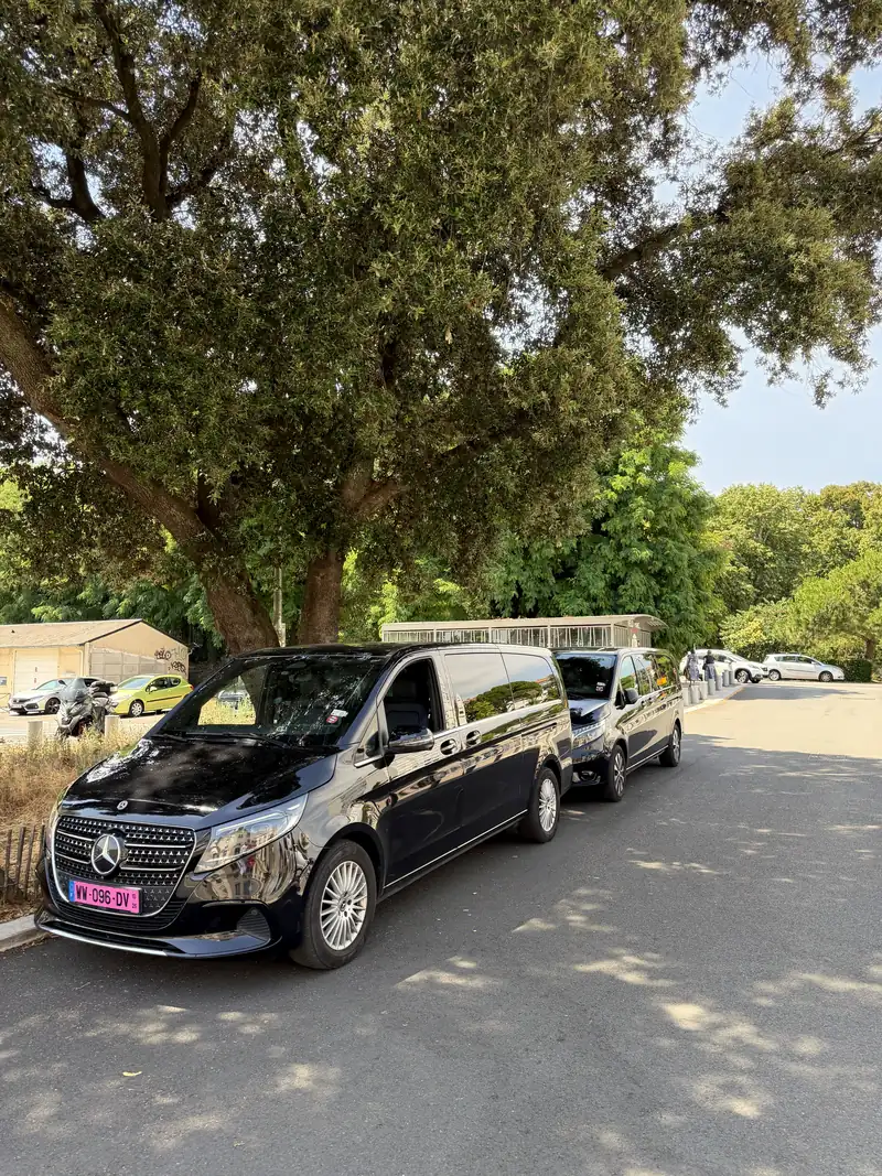 MyCourse Mercedes V-Class vans with driver in La Rochelle