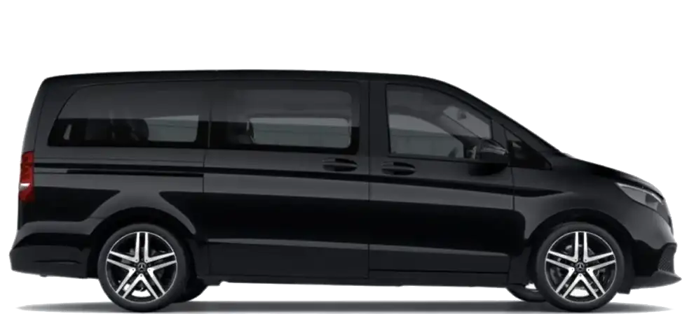 Mercedes V-Class with driver, 7 passengers